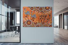 Load image into Gallery viewer, The Art of Carbal | Authentic Indigenous Australian Artwork - Emu Hunt
