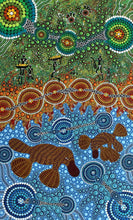 Load image into Gallery viewer, The Art of Carbal | Authentic Indigenous Australian Artwork - Platypus Story
