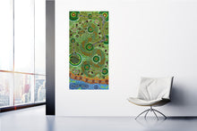 Load image into Gallery viewer, The Art of Carbal | Authentic Indigenous Australian Artwork - Rainforest Python Story
